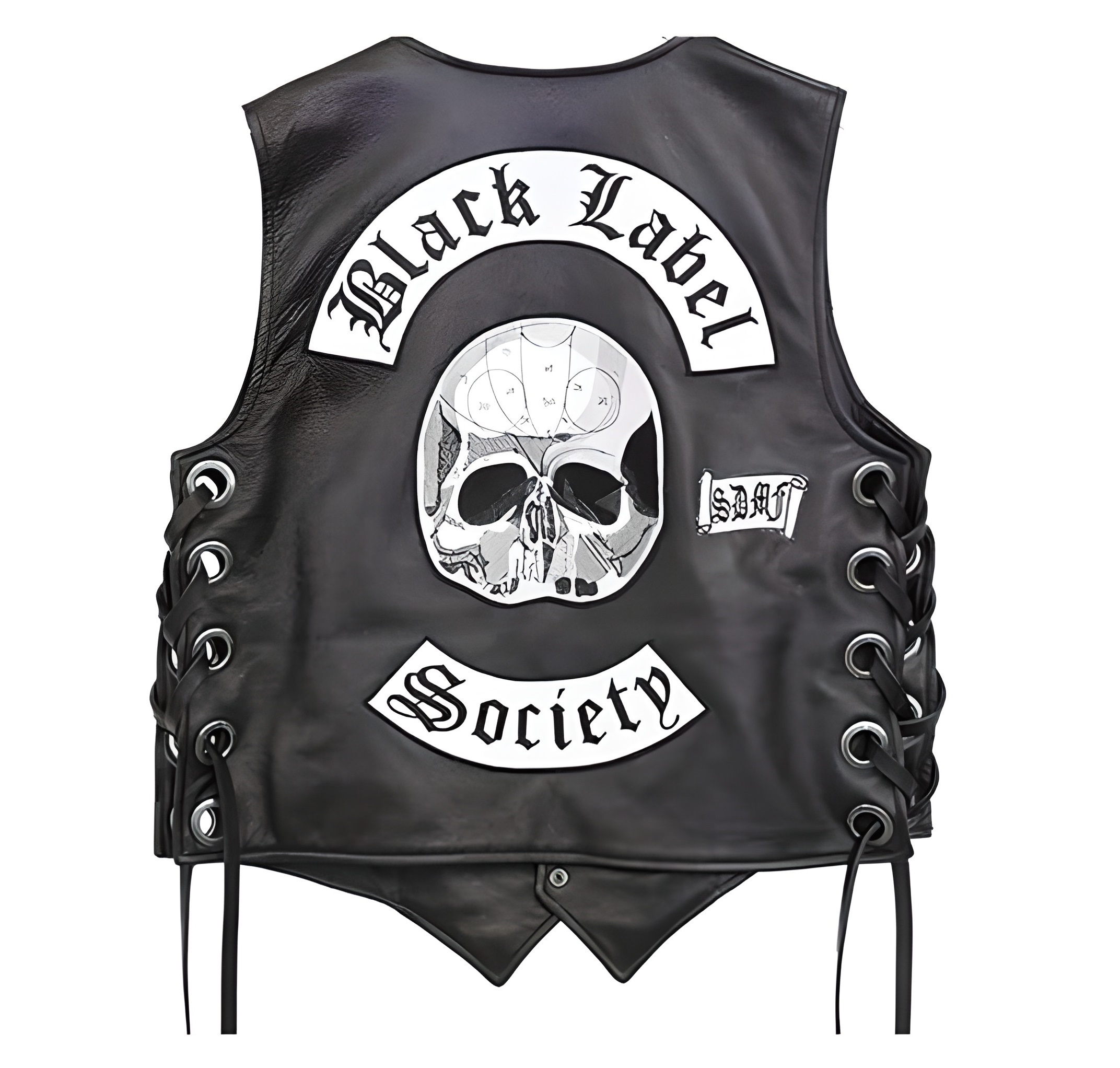 Black Label Society Skull Rider Vest (1)